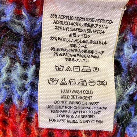 Free People Women’s Sweater Multi Size XS EUC - Picture 9 of 13